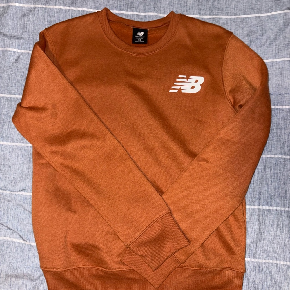 New Balance Women's Copper Crewneck Top